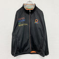 UNITED COLORS OF BENETTON　フルジップジャケット　裏フリース　黒　ブラック　Lサイズ　