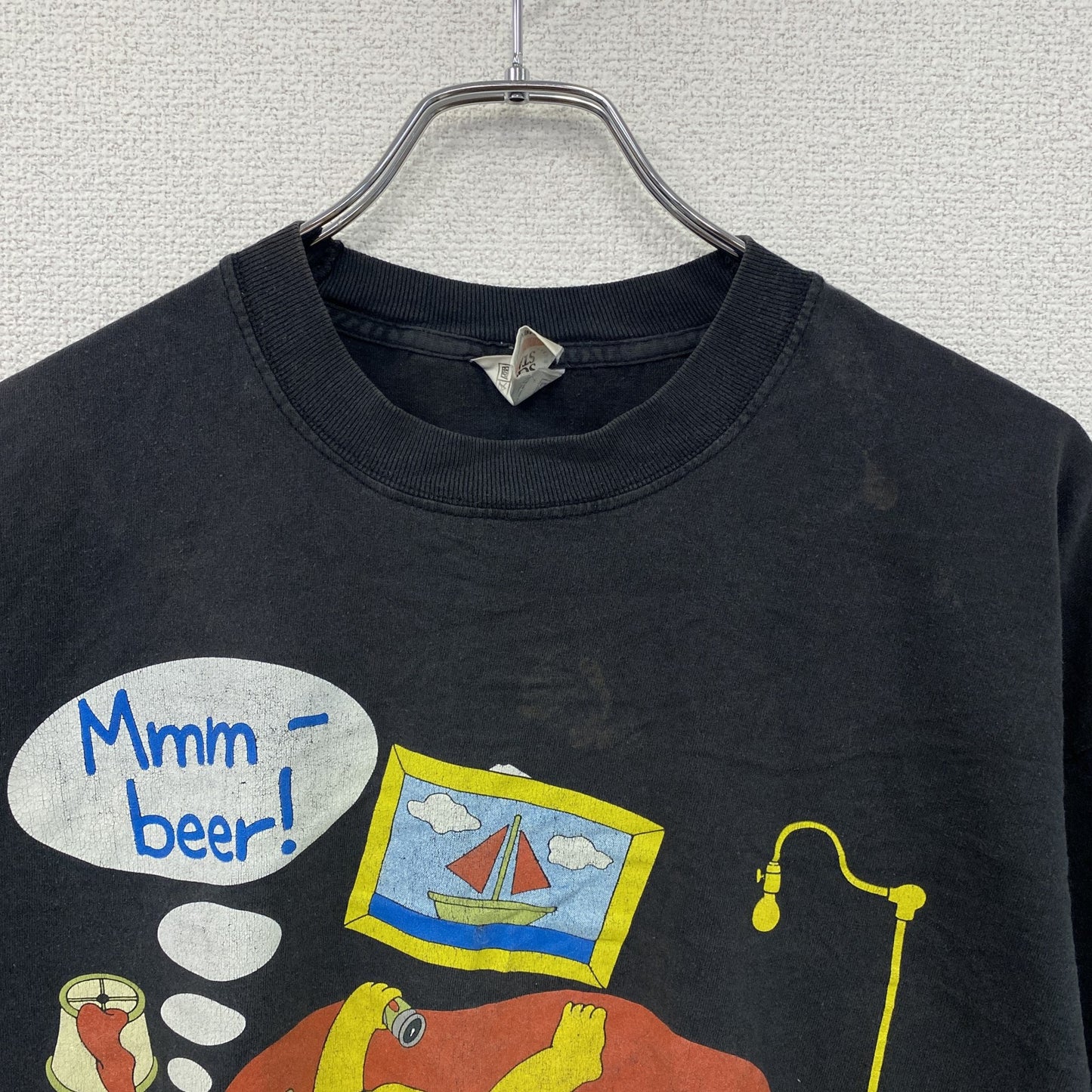 ～00s　SCREEN STARS　 Simpsons　シンプソンズ　半袖プリントTシャツ　黒　ブラック　XLサイズ