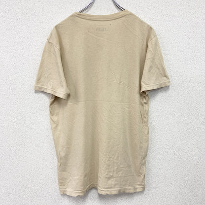 JEM VINTAGE FIT　BRUCELEE　ブルースリー　半袖プリントTシャツ　ベージュ　Mサイズ