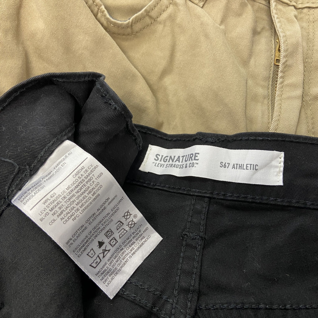 Levi’s　リーバイス　DENIZEN　ブラックデニムパンツ/ジーンズ　ジップフライ　黒　ブラック　W40サイズ