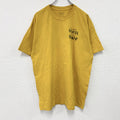 GILDAN　ギルダン　半袖プリントTシャツ　US ARMY　ミリタリー　星条旗　黄色　イエロー　XLサイズ