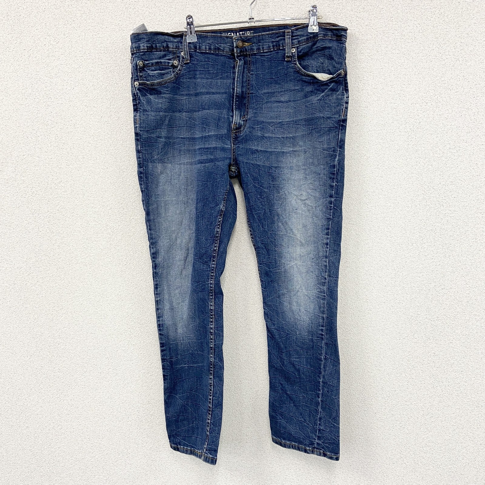 Levi’s　リーバイス　SIGNATURE　デニムパンツ/ジーンズ　ジップフライ　縦落ち　インディゴ　W40サイズ