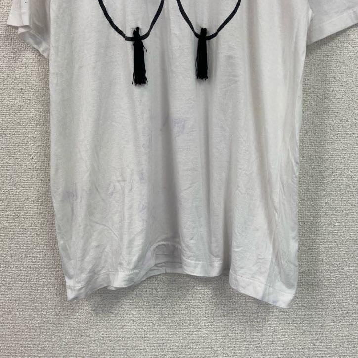 90s　SCREEN STARS　半袖プリントTシャツ　エロT　ヴィンテージ　白　ホワイト　XLサイズ