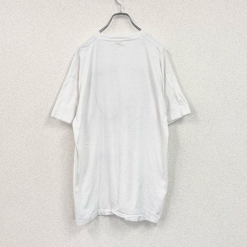 90s　SCREEN STARS　半袖プリントTシャツ　エロT　ヴィンテージ　白　ホワイト　XLサイズ