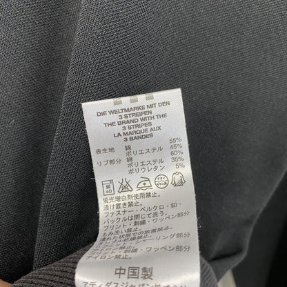 adidas　アディダス　トラックジャケット/ジャージ　フェード　パフォーマンスロゴ　黒　ブラック　Lサイズ