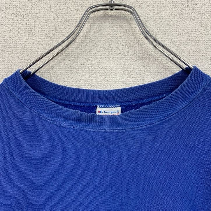 90s　champion　チャンピオン　リバースウィーブ　スウェット/トレーナー　青　ブルー　XLサイズ