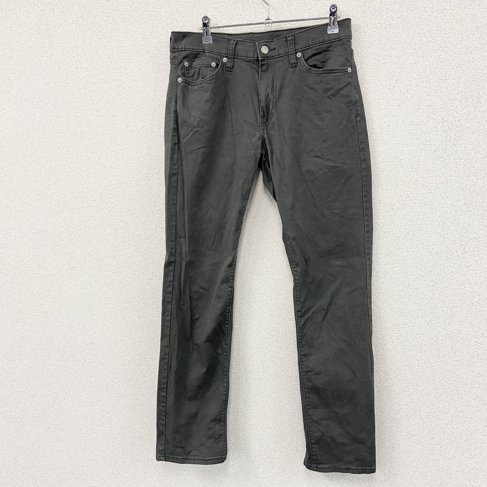 Levi’s　リーバイス　511　ブラックデニムパンツ/ジーンズ　ジップフライ　黒　ブラック　W30サイズ