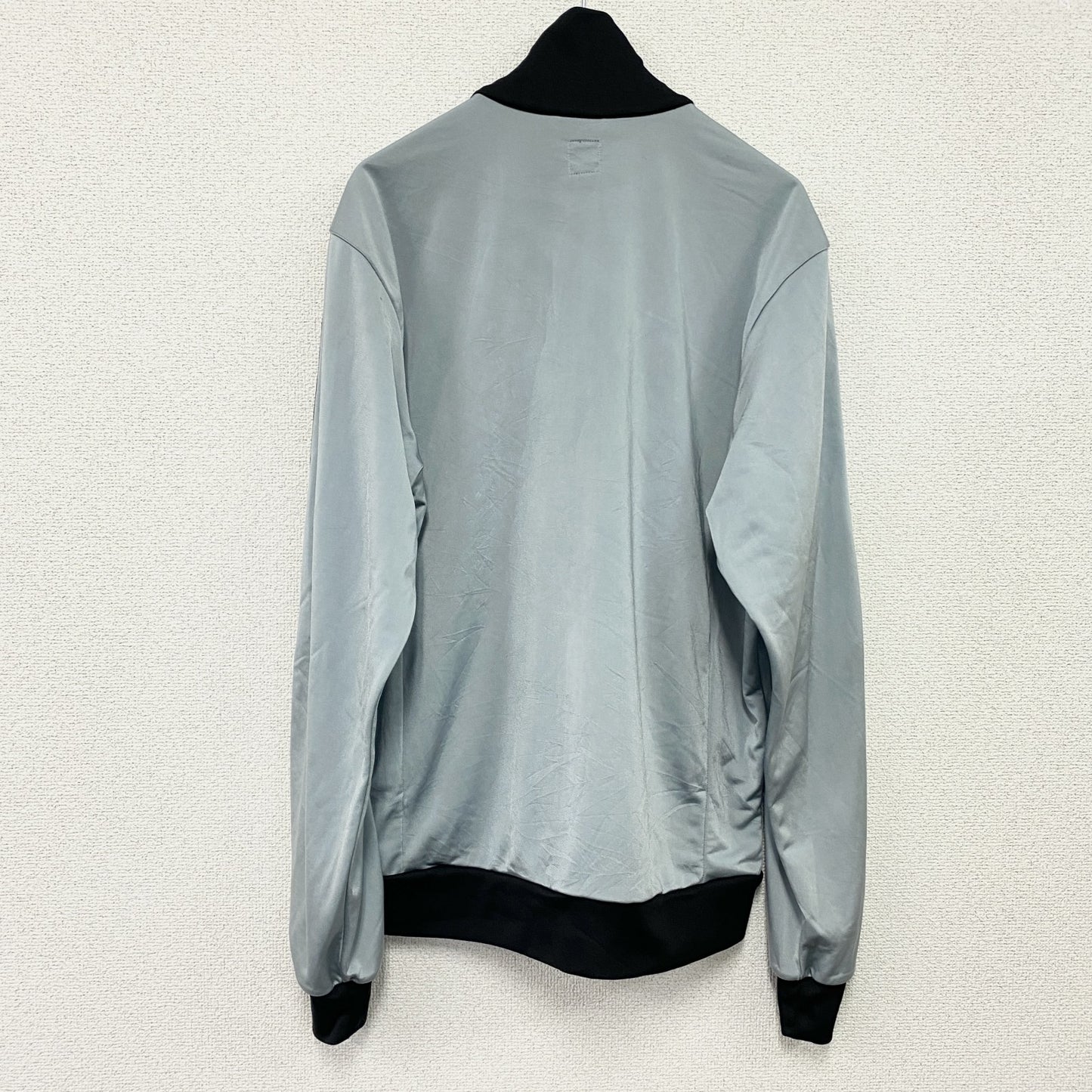 00s　adidas　アディダス　トラックジャケット/ジャージ　ヴィンテージ　水色　ライトブルー　Lサイズ