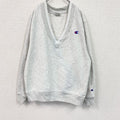 00s　champion　チャンピオン　リバースウィーブ　スウェット/トレーナー　Vネック　グレー　Lサイズ