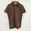 Abercrombie&Fitch　アバクロンビー&フィッッチ　半袖ポロシャツ　茶色　ブラウン　Mサイズ