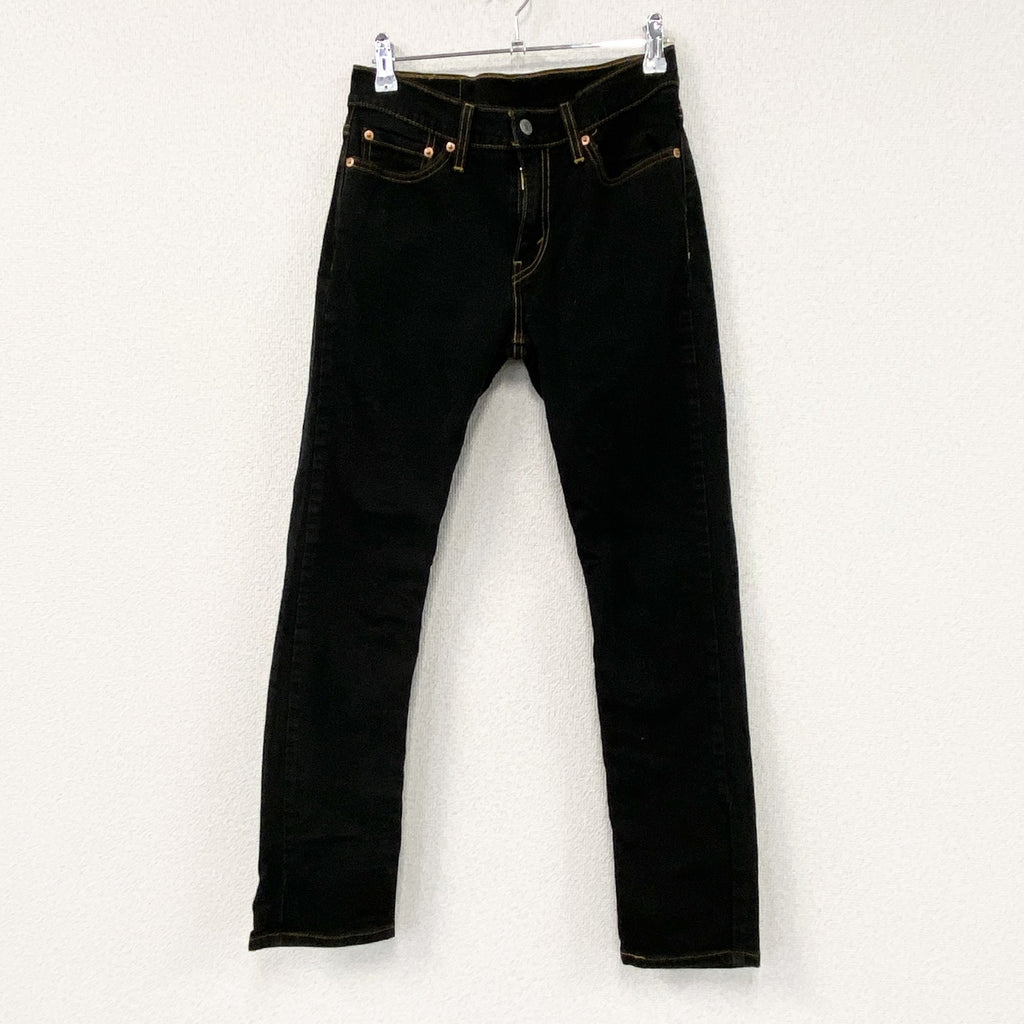 Levi’s　リーバイス　511　ブラックデニムパンツ/ジーンズ　ジップフライ　黒　ブラック　W28サイズ