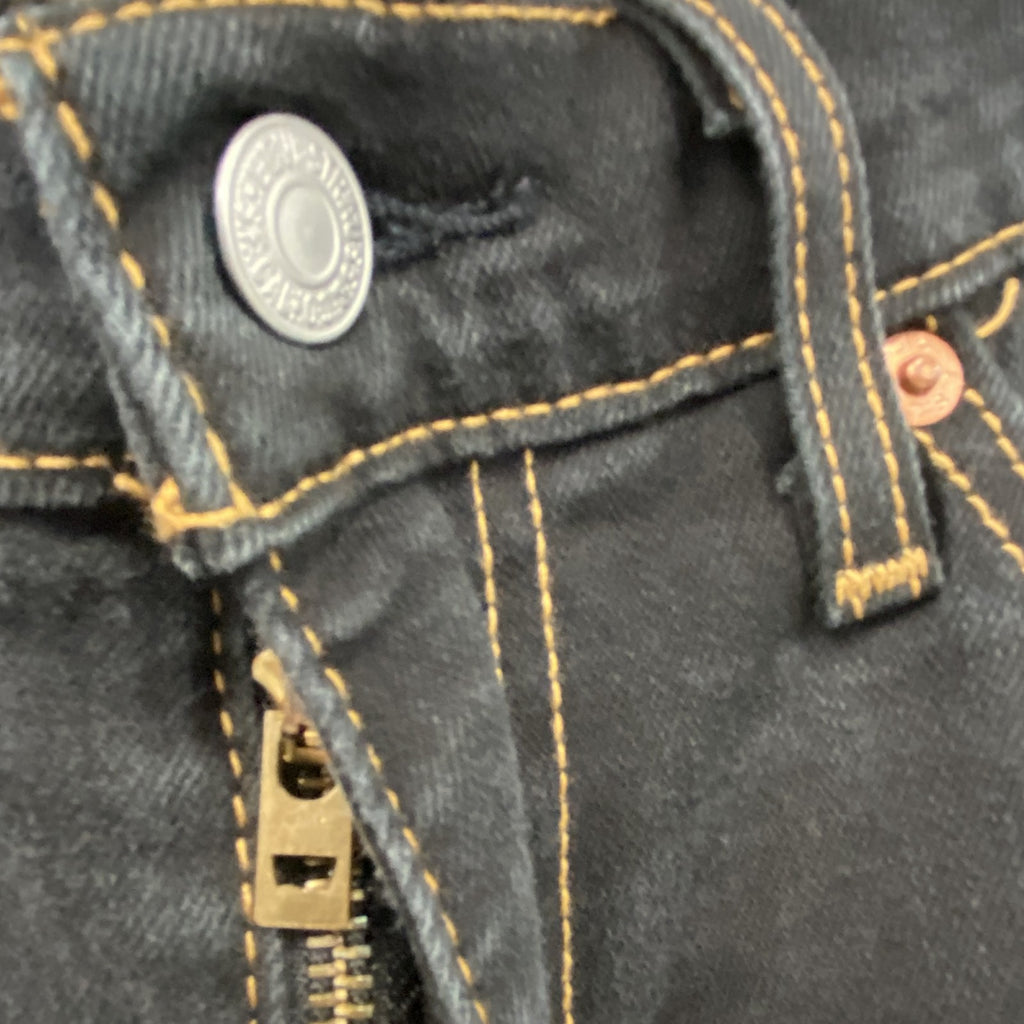 Levi’s　リーバイス　511　ブラックデニムパンツ/ジーンズ　ジップフライ　黒　ブラック　W28サイズ