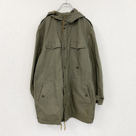 80s　ドイツ軍　JEANS EXPRESS　モッズコート　フィールドジャケット　ミリタリージャケット　カーキ　