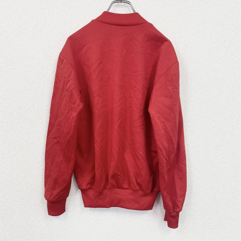 80s　adidas　アディダス　トラックジャケット/ジャージ　ヴィンテージ　赤　レッド　XSサイズ