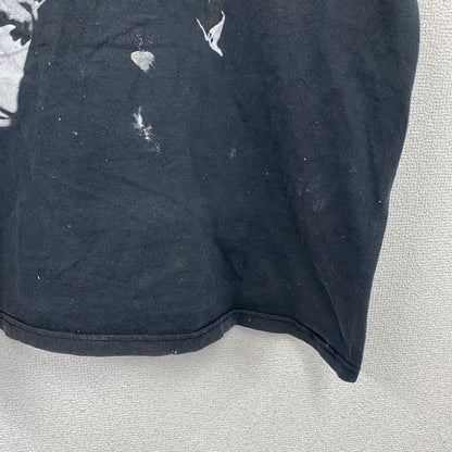 00s～　Morrissey　モリッシー　半袖プリントTシャツ　バンドT　ツアーT　黒　ブラック　Lサイズ