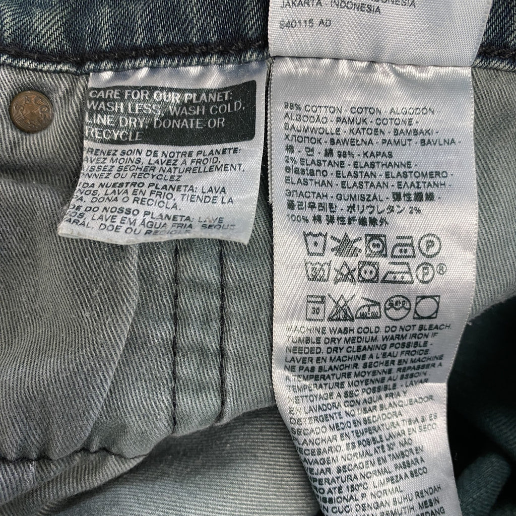Levi’s　リーバイス　505　デニムパンツ/ジーンズ　フェード　ジップフライ　インディゴ　W32サイズ
