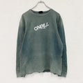 O'NEILL　オニール　長袖プリントTシャツ/ロンT　緑　グリーン　Mサイズ