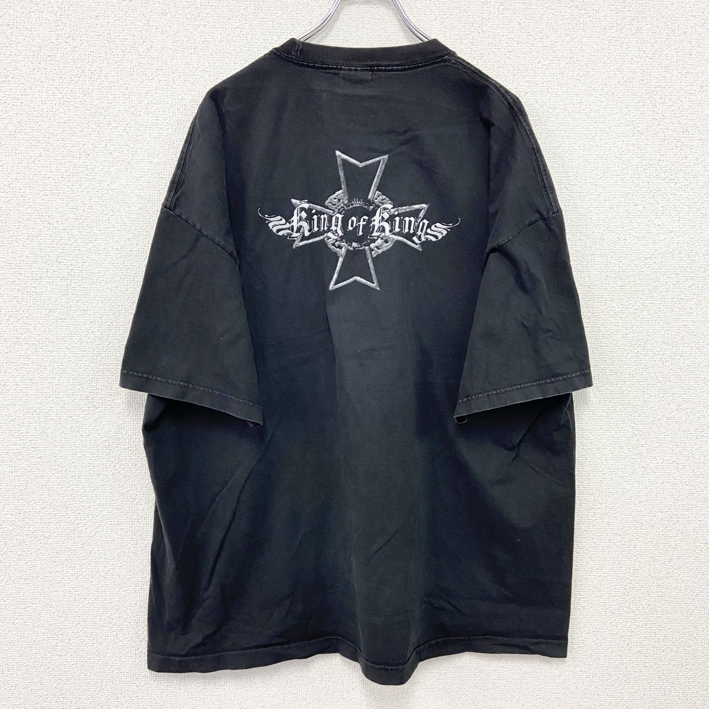 ALSTYLE　WWE　トリプルH　King of Kings　半袖プリントTシャツ　プロレス　黒　ブラック　3XLサイズ