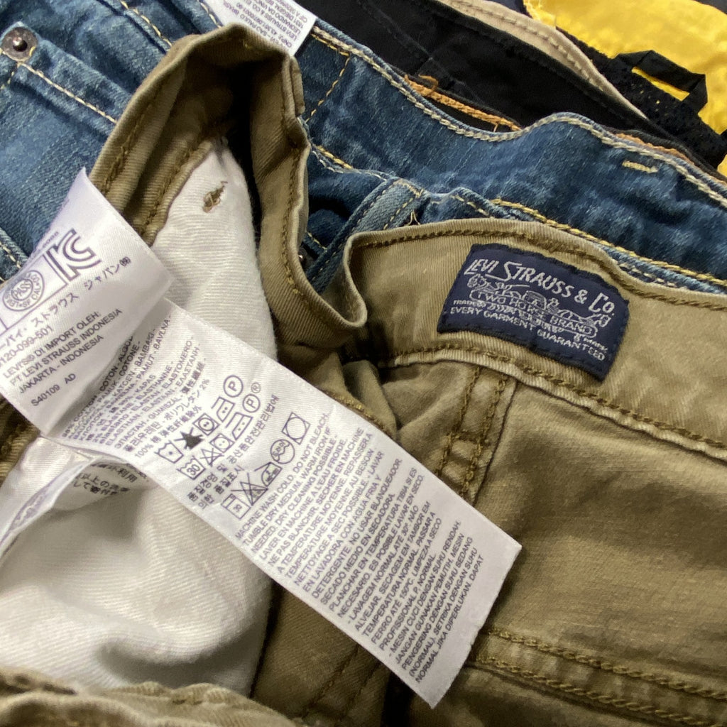 Levi’s　リーバイス　デニムパンツ/ジーンズ　ジップフライ　ベージュ　W34サイズ