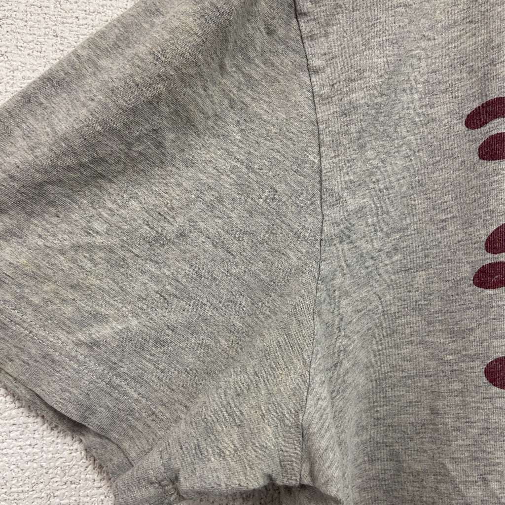 LACOSTE　ラコステ　半袖プリントTシャツ　浮世絵　灰色　グレー　6サイズ