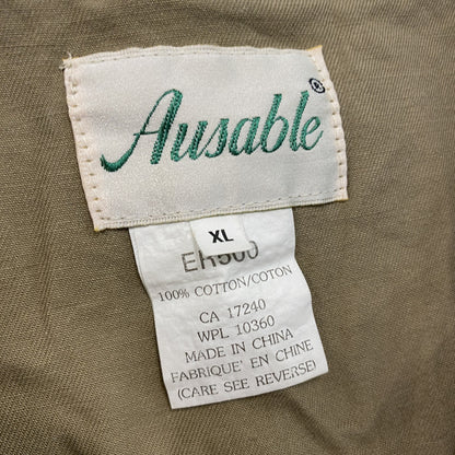 ～00s　Ausable　フィッシングベスト　ヴィンテージ　ベージュ　XLサイズ
