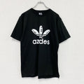 Daluc Standard　ダルクスタンダード　azides　アジデス　半袖プリントTシャツ　パロディT　黒　ブラック　Lサイズ　