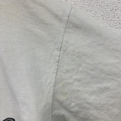 90s　半袖プリントTシャツ　BRAIN　脳　シングルステッチ　ヴィンテージ　白　ホワイト