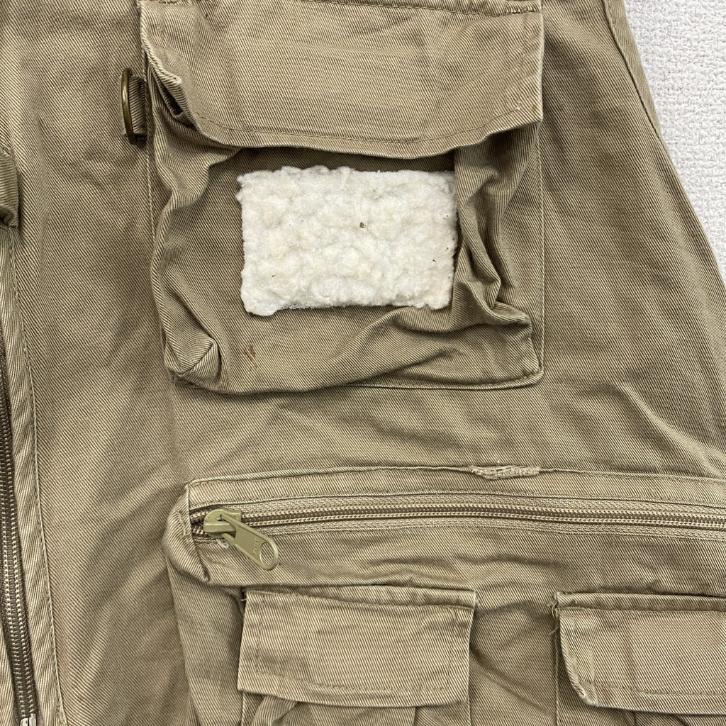 ～00s　Ausable　フィッシングベスト　ヴィンテージ　ベージュ　XLサイズ