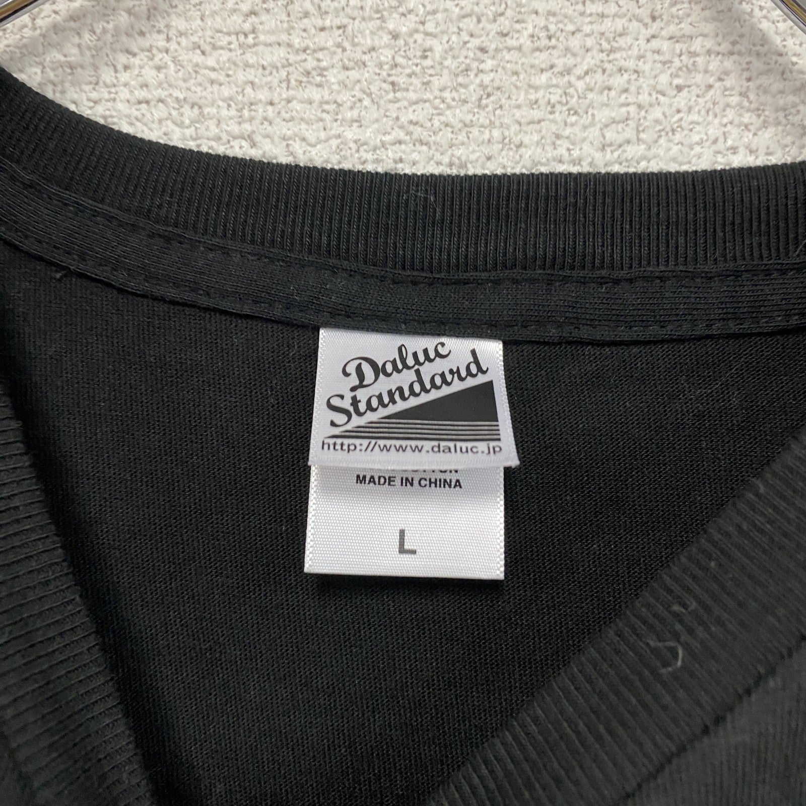 Daluc Standard　ダルクスタンダード　azides　アジデス　半袖プリントTシャツ　パロディT　黒　ブラック　Lサイズ　