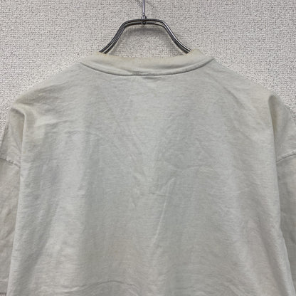 90s　半袖プリントTシャツ　BRAIN　脳　シングルステッチ　ヴィンテージ　白　ホワイト