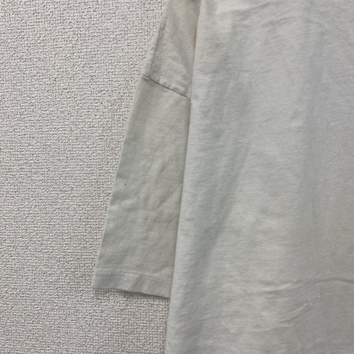 90s　半袖プリントTシャツ　BRAIN　脳　シングルステッチ　ヴィンテージ　白　ホワイト