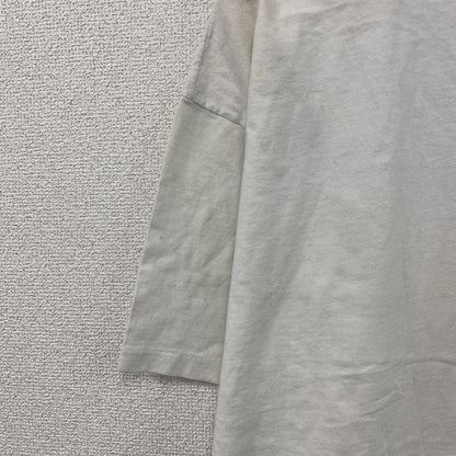 90s　半袖プリントTシャツ　BRAIN　脳　シングルステッチ　ヴィンテージ　白　ホワイト