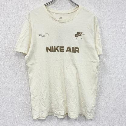 NIKE　ナイキ　半袖プリントTシャツ　アイボリー　XLサイズ