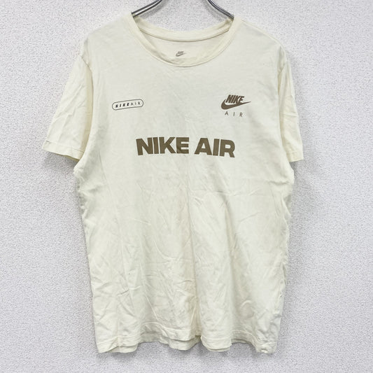 NIKE　ナイキ　半袖プリントTシャツ　アイボリー　XLサイズ