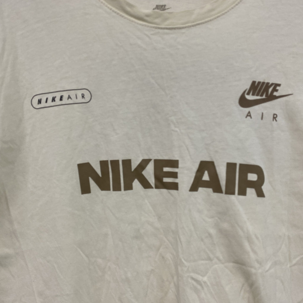 NIKE　ナイキ　半袖プリントTシャツ　アイボリー　XLサイズ