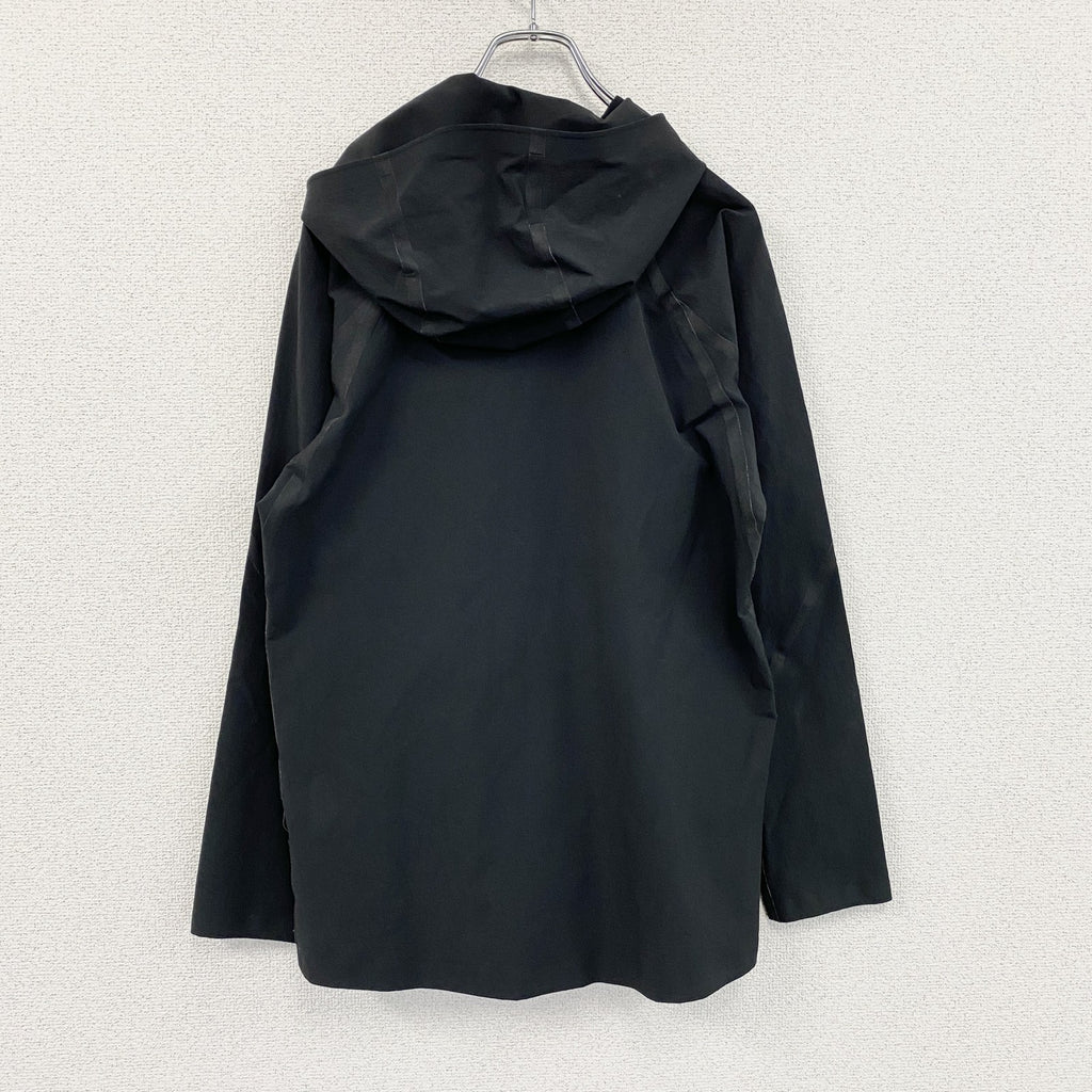 snow peak　スノーピーク　シームレスパーカー　フルジップナイロンジャケット　黒　ブラック　Sサイズ　