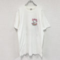 FRUIT OF THE LOOM　フルーツオブザルーム　半袖プリントTシャツ　シングルステッチ　白　ホワイト　Lサイズ
