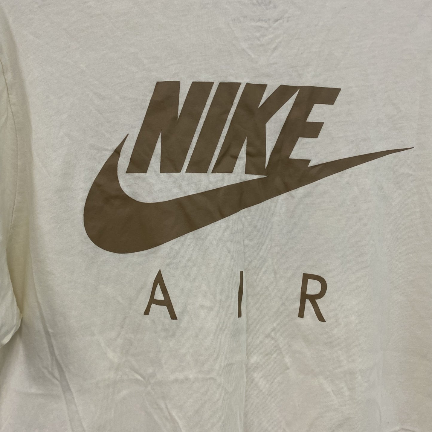 NIKE　ナイキ　半袖プリントTシャツ　アイボリー　XLサイズ
