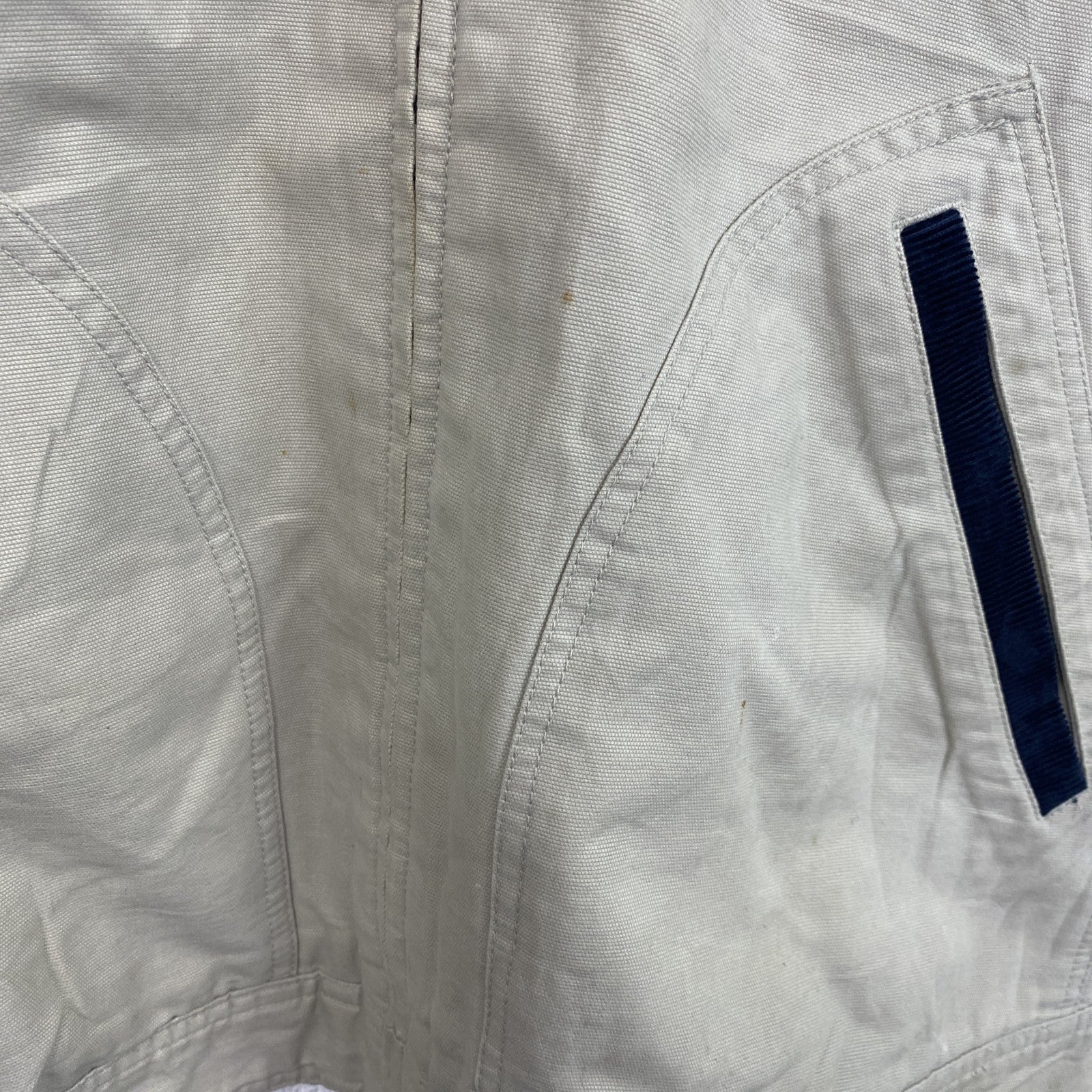90s　TOMMY HILFIGER　トミーヒルフィガー　ブルゾン/スイングトップ　ヴィンテージ　ベージュ　XXLサイズ