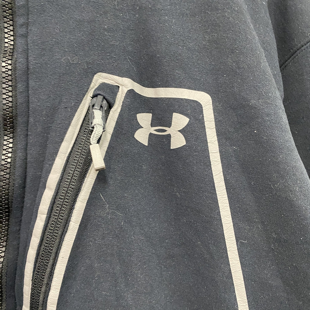 UNDER ARMOUR　アンダーアーマー　スウェットトラックジャケット/ジャージ　黒　ブラック　XXLサイズ