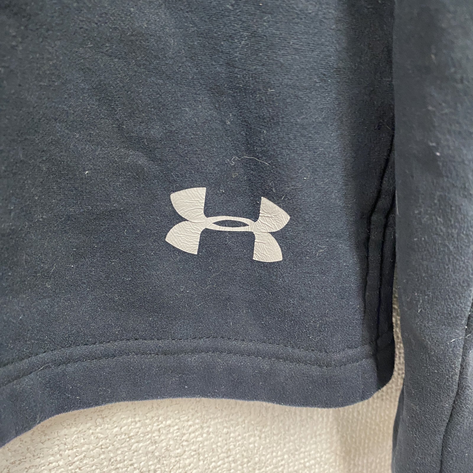 UNDER ARMOUR　アンダーアーマー　スウェットトラックジャケット/ジャージ　黒　ブラック　XXLサイズ