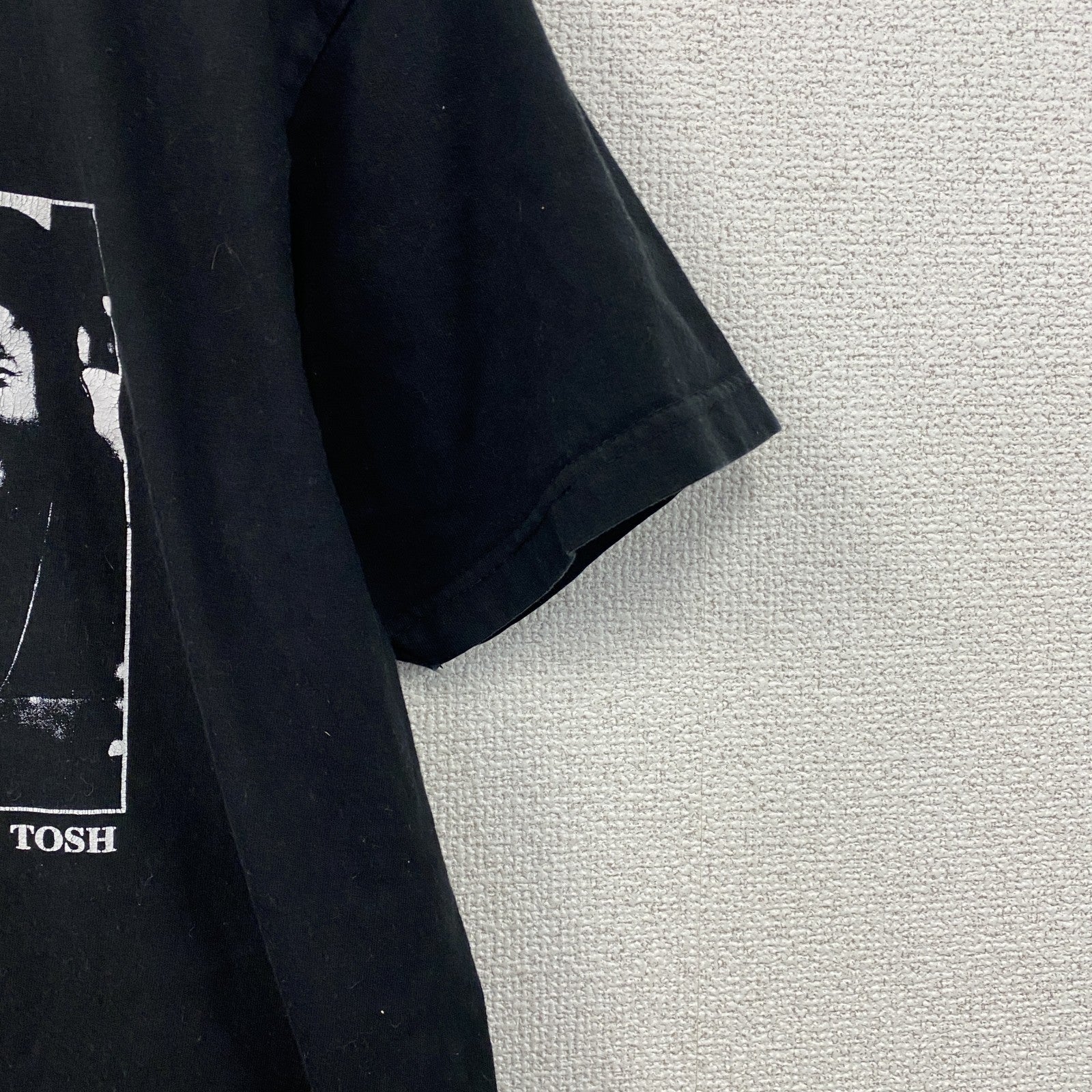 ADMA　ボブマーリー　ミックジャガー　ピータートッシュ　ローリングストーンズ　半袖Tシャツ　黒　ブラック　Mサイズ