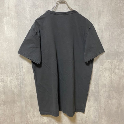 古着 used　OAKLEY　オークリー　半袖アニマル柄プリントTシャツ　黒　ブラック　レトロ　シンプル　XLサイズ
