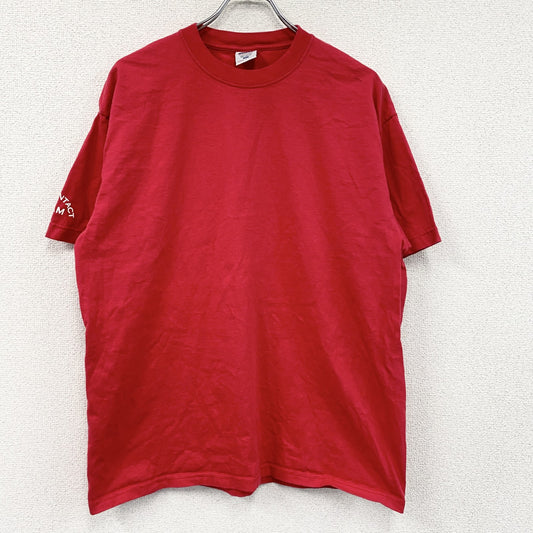00s　anvil　半袖プリントTシャツ　ヴィンテージ　赤　レッド　XLサイズ