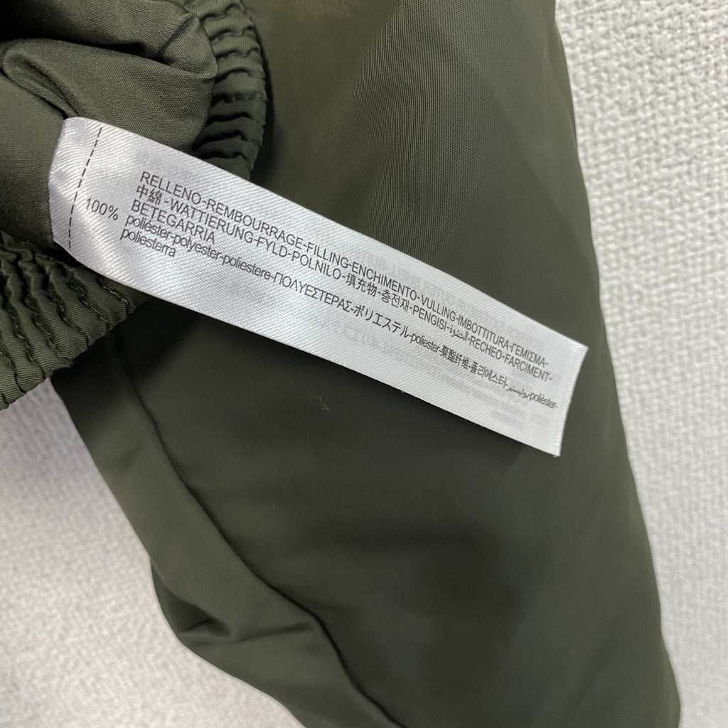 ZARA　ザラ　MA-1/ボンバージャケット　クロップド丈　カーキ　Mサイズ