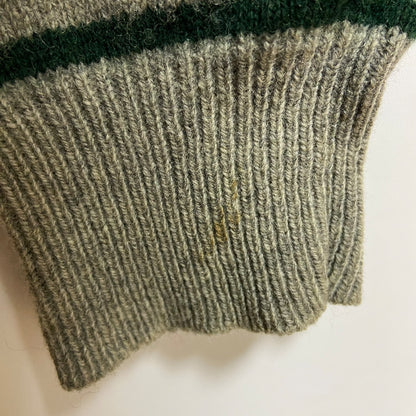 古着 used　PolobyRalphLauren　ポロバイラルフローレン　長袖ボーダー柄刺繍ニット　セーター　秋冬服　Lサイズ