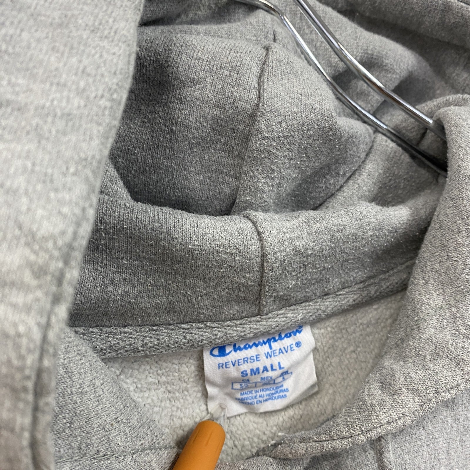 champion　チャンピオン　リバースウィーブ　スウェットパーカー/フーディ　灰色　グレー　Sサイズ