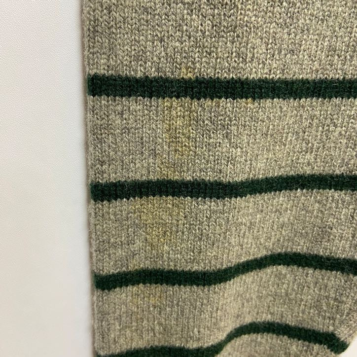 古着 used　PolobyRalphLauren　ポロバイラルフローレン　長袖ボーダー柄刺繍ニット　セーター　秋冬服　Lサイズ