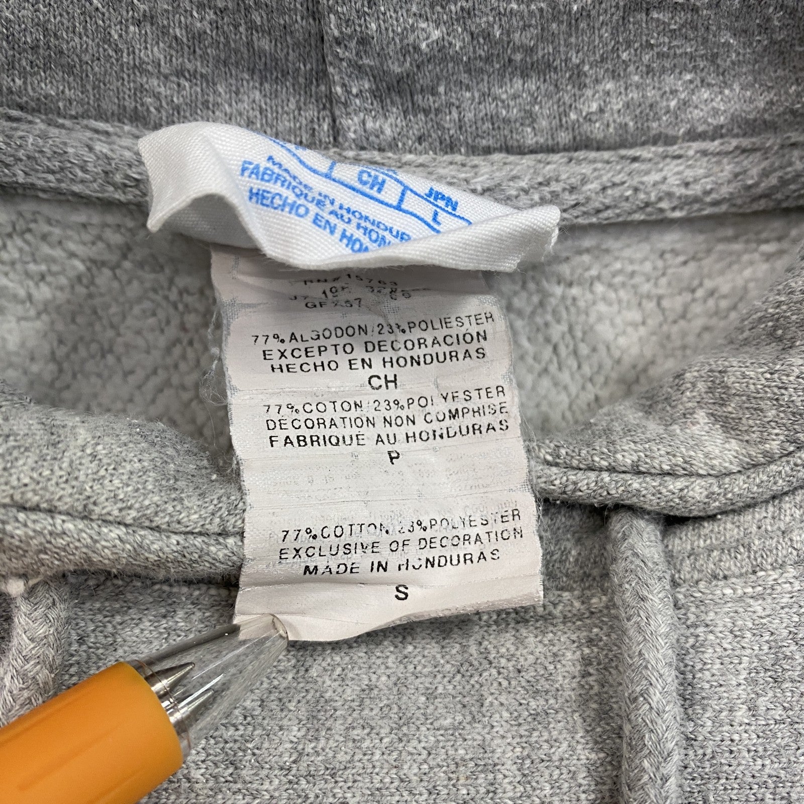 champion　チャンピオン　リバースウィーブ　スウェットパーカー/フーディ　灰色　グレー　Sサイズ