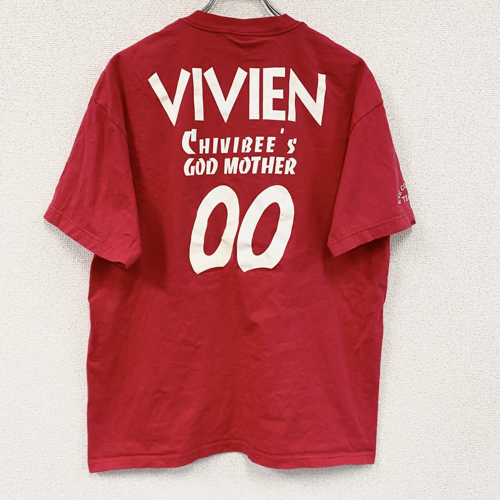 00s　anvil　半袖プリントTシャツ　ヴィンテージ　赤　レッド　XLサイズ